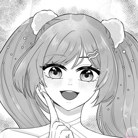 4 Illustrations / Manga Style / Headshot-BustUp